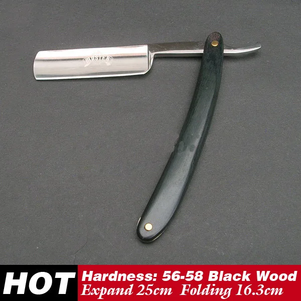 Япония Нержавеющая сталь Straight Edge Парикмахерская Бритвы Для мужчин складной