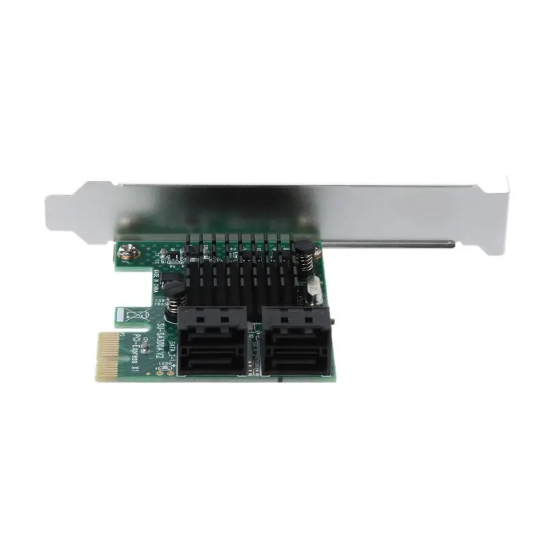 PCI-E PCI Express 1x до 4-Порты и разъёмы Sata 3,0 III 6G конвертер контроллера карты адаптер