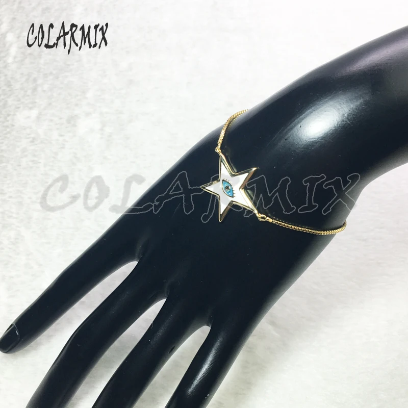 6 Pieces Star eyes shape pendant necklace &ampBracelet jewelry gift for lady 5634 | Украшения и аксессуары