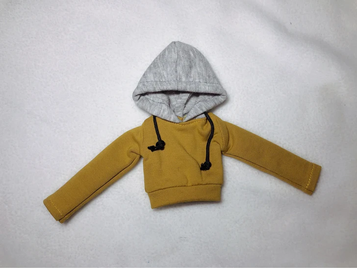T02 X583 Blyth кукольные одежда 1/6 куклы аксессуары azone ручной работы желтая куртка