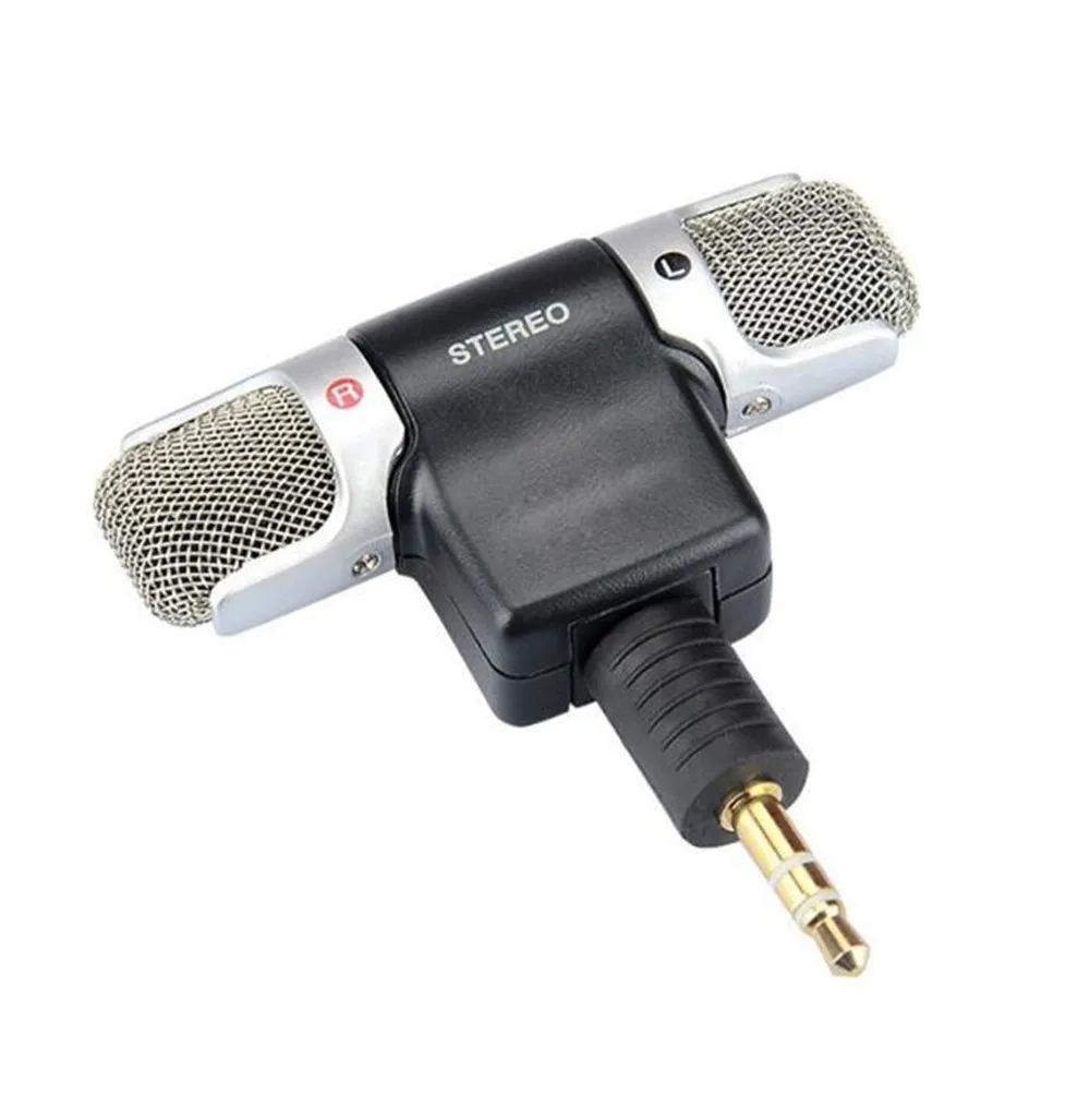 

Professional Stereo External Microphone Dual Wireless Mic Recording with Very Low Noise for Osmo