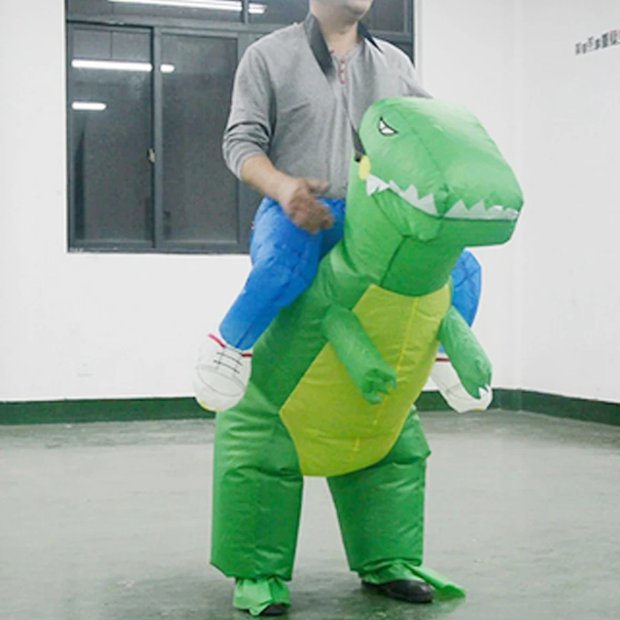 Adult Halloween Christmas Anime Cosplay fantasias Inflatable Dinosaur Clothes Party Supplies Cloth Funny Clothing Stage Costumes |