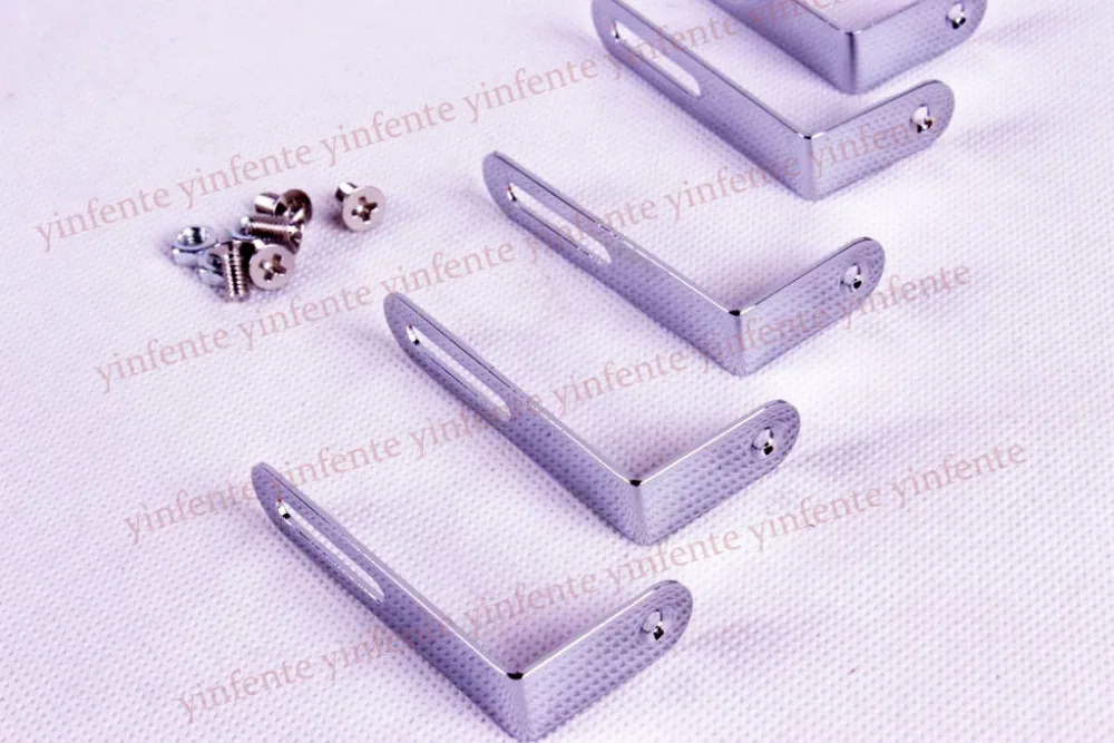 

Chrome Electric Guitar Jack Plate Screws Guitar parts 5pcs Length=57.5mm