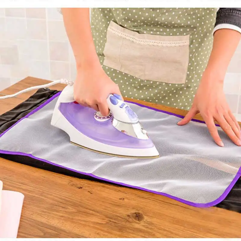 Практичный коврик для глажки изоляция рук защита из деликатной ткани сетчатый