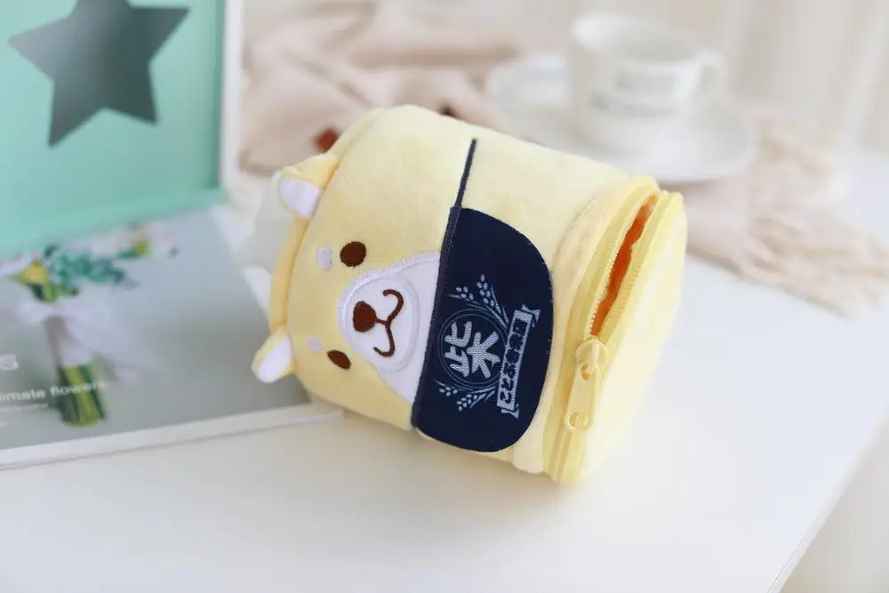 Милая плюшевая кукла Шиба ину мягкая рулонная бумажная коробка шиншиллы для