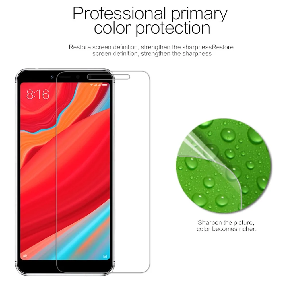 Для Xiaomi Redmi S2 Pelicula Traseira де Vidro для Nano Liquid Стекло Экран протектор Pantalla