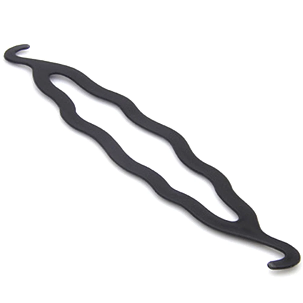 2 шт. женские заколки для укладки волос резиновый зажим инструмент плетения