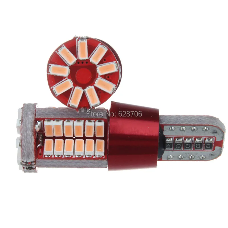 2X автомобильный светильник Cource ошибок T10 T15 W5W W16W Canbus 57 SMD 194 57SMD 57LED лампы для фар