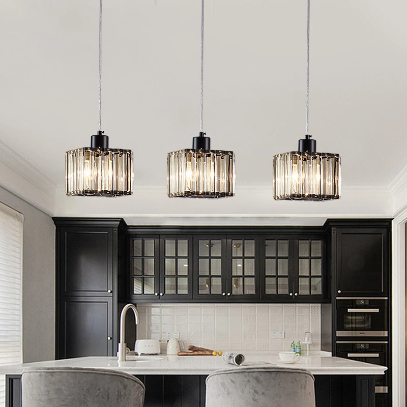 Beste Dx Moderne Led Hanglampen Kristallen Verlichting Armatuur Eetkamer Woonkamer Ijzer Lamp Creatieve Kubus Hanglamp Lampen Moderne