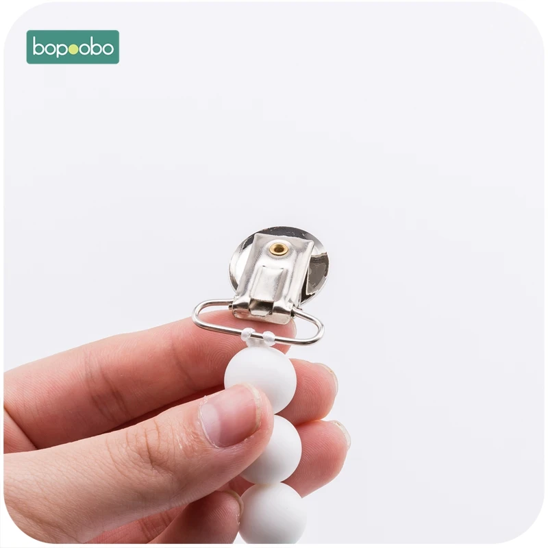 Bopobo 1 шт. детские соски клипы на цепи еда град Силиконовые Прорезыватели цветок Детские Прорезыватели 3-12 месяцев держатель для соски силиконовые