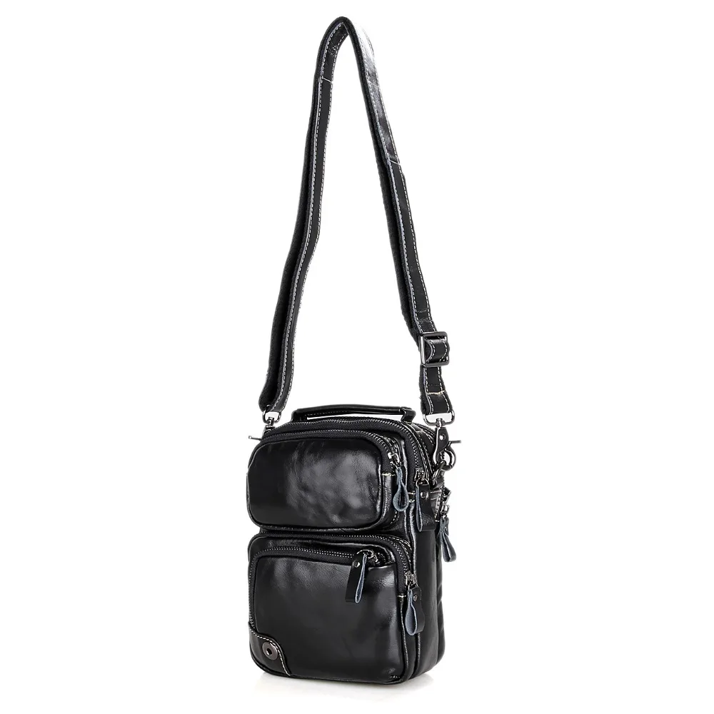 J.M.D High Quality Vintage Real Leather Men Messenger Bags Shoulder Bag For Boy 1010A | Багаж и сумки