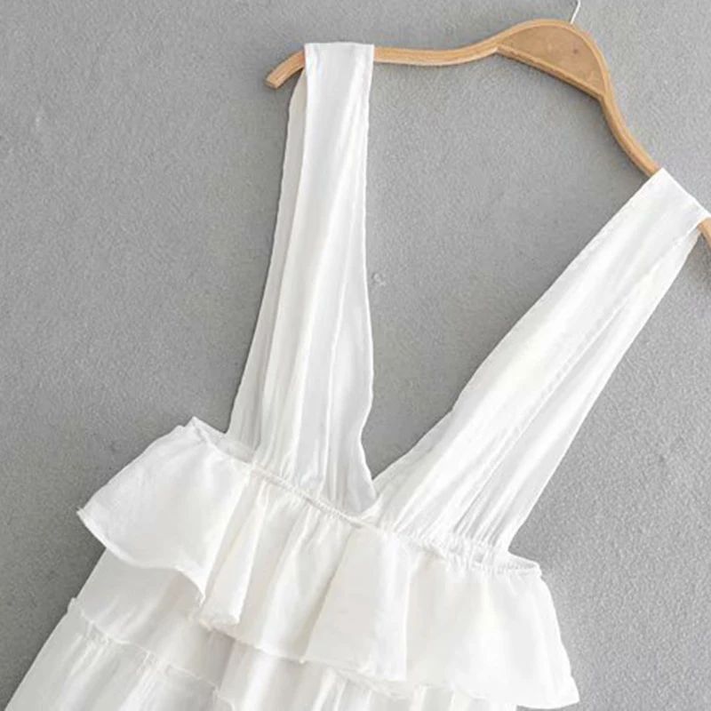 Для женщин стрейч шифон Твердые Цвет пляжные Стиль пляжное платье с открытой