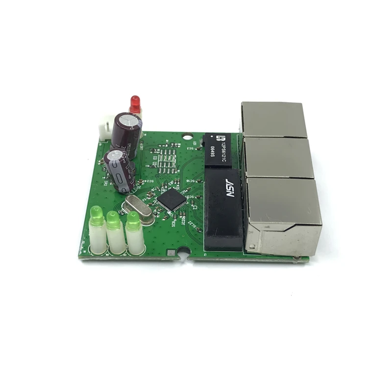 OEM завод прямой Мини Быстрый 10/100 Мбит/с 3 портовый Ethernet сетевой концентратор lan