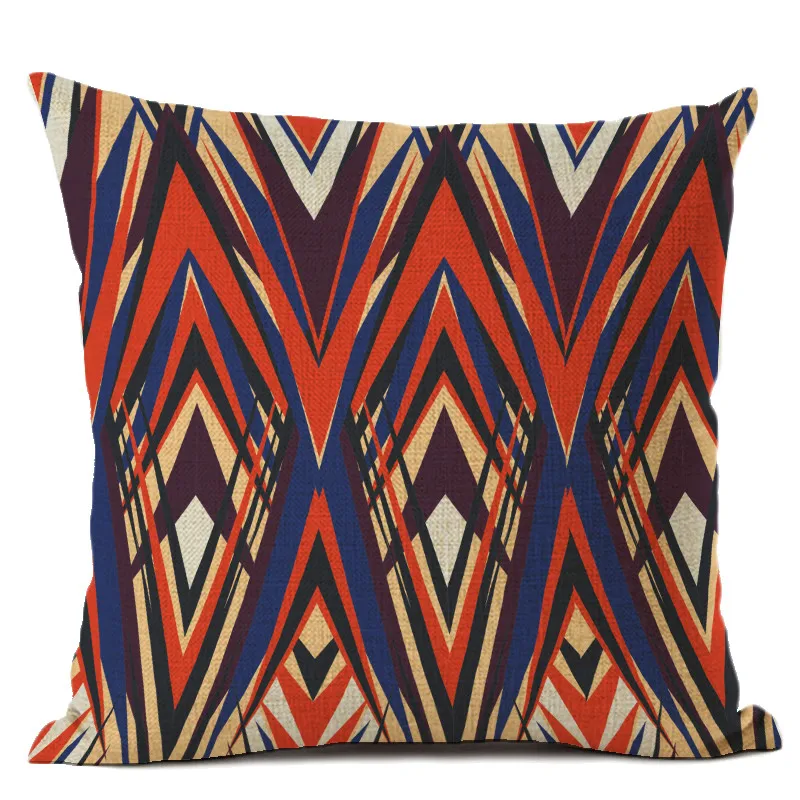 Богемный декоративный чехол для диванных подушек в стиле бохо этнический