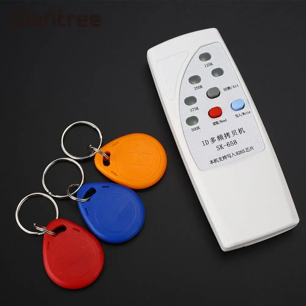 RFID ручной 125KHz дверь контроль доступа карты Копир Писатель Cloner белый|rfid handheld|card
