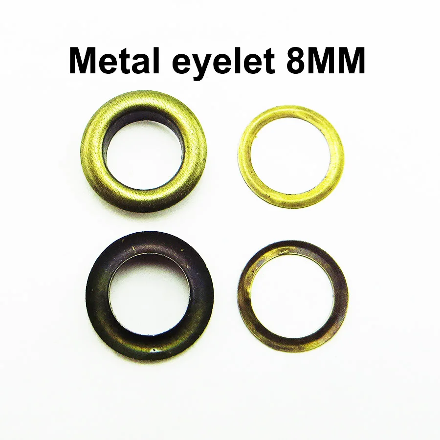 100 шт 8 мм металлическая Серебристая пуговица с ушком для шитья одежды аксессуар