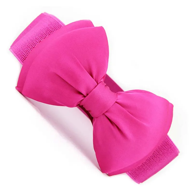 2019 элегантный милый ремень в виде галстука бабочки широкий эластичный для платья