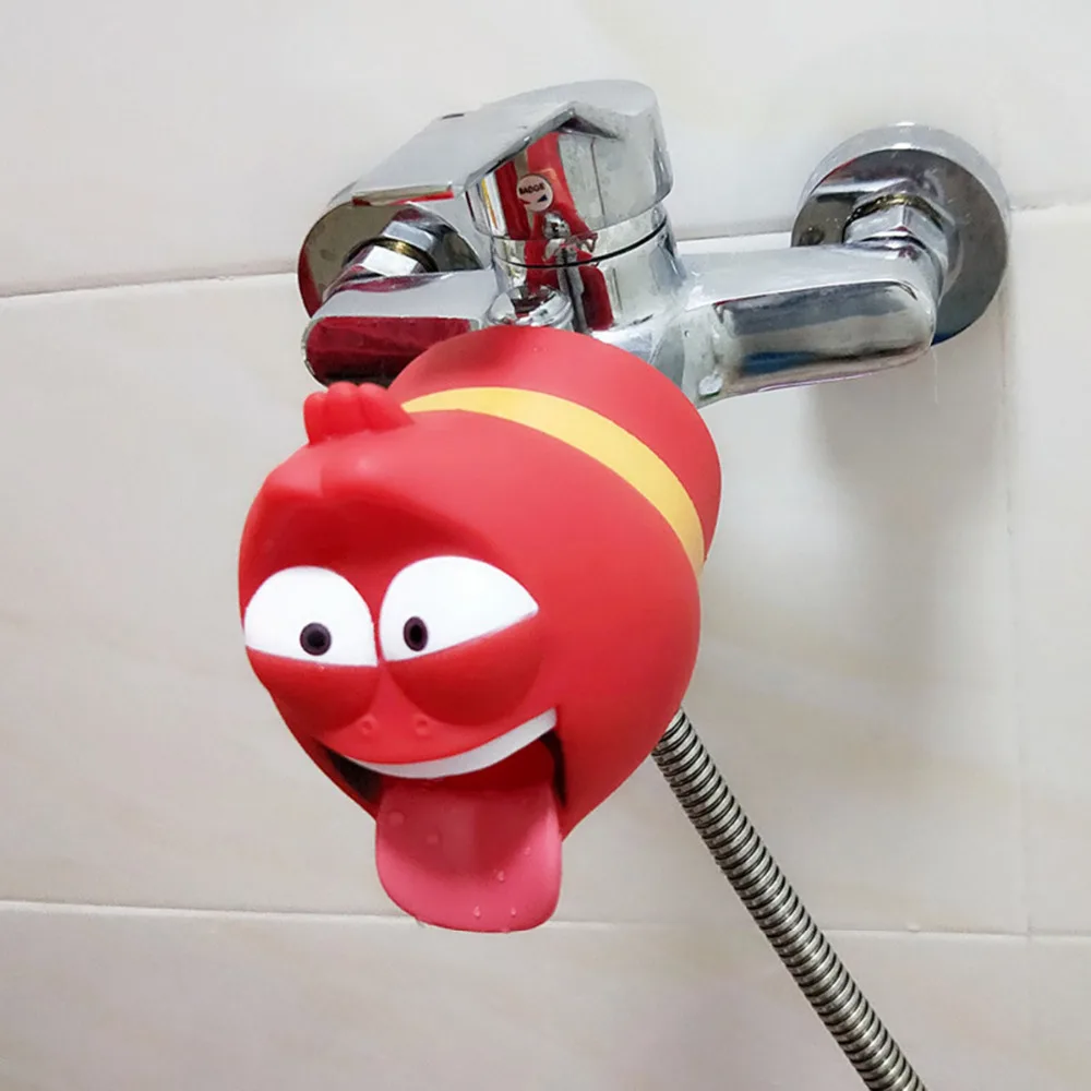 Забавный мультяшный кухонный кран расширитель воды раковина ванная комната для детей Ручная стирка расширитель детский умывальник для ванной щетки