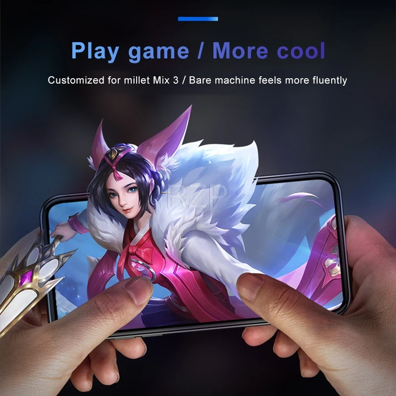 RZP 9D изогнутая защитная пленка на весь экран для Xiaomi mi 8 se lite Explore ore Mix 2 2s 3 мягкая 3D 5D