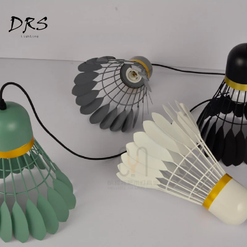 Скандинавский бадминтон люстра современное искусство магазин одежды Кофейня