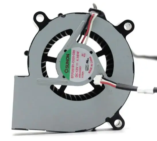 SUNON EF70251B1-C020-G99 12В 4,56 Вт трехпроводной Вентилятор охлаждения проектора