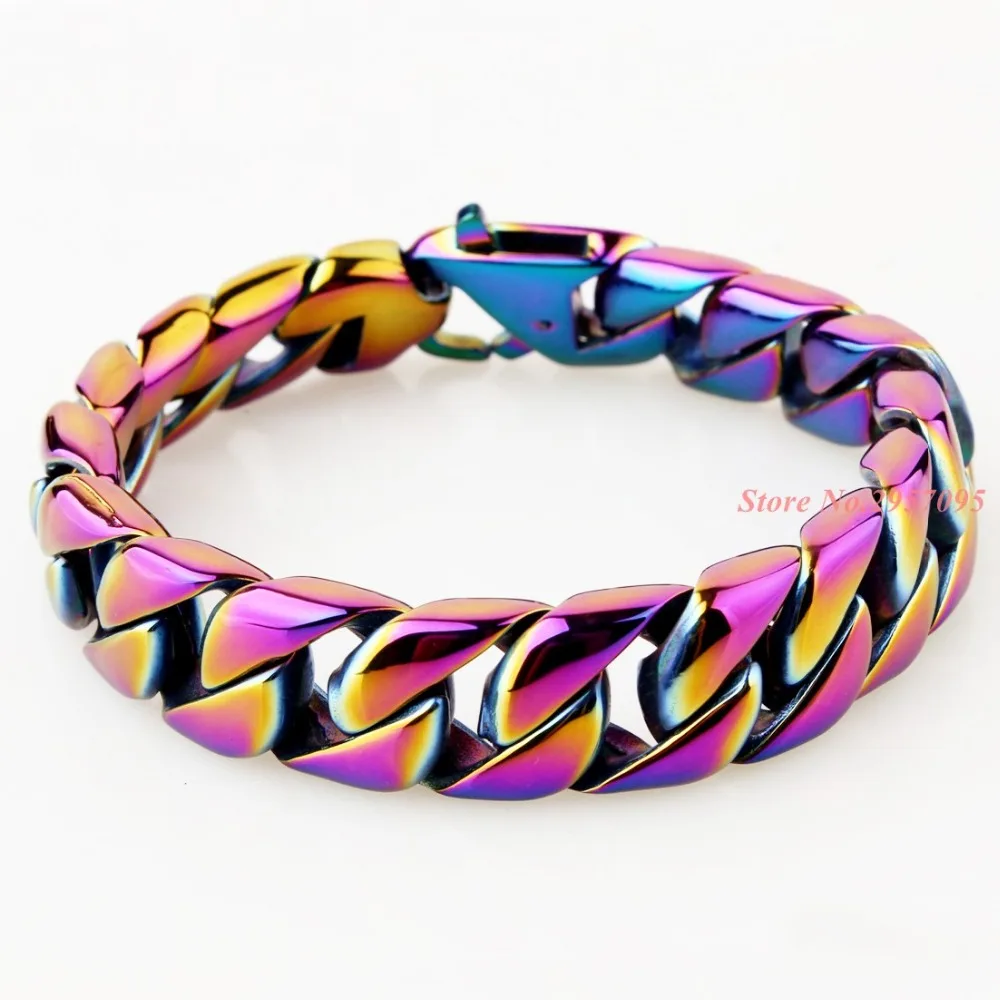Мужской браслет из нержавеющей стали в стиле панк рок|bangle men|bracelets bangles menmen fashion