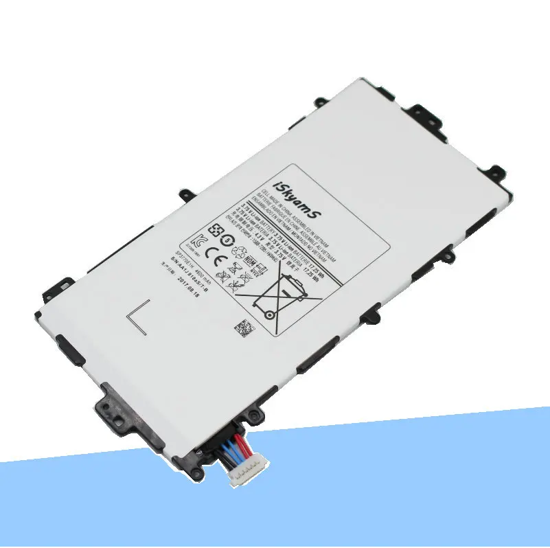 ИскайамС 2x 4600 мАч SP3770E1H Заменяемая батарея для планшета Samsung Galaxy Note 8.0 8 3G GT-N5100 GT-N5110 N5100 N5120.