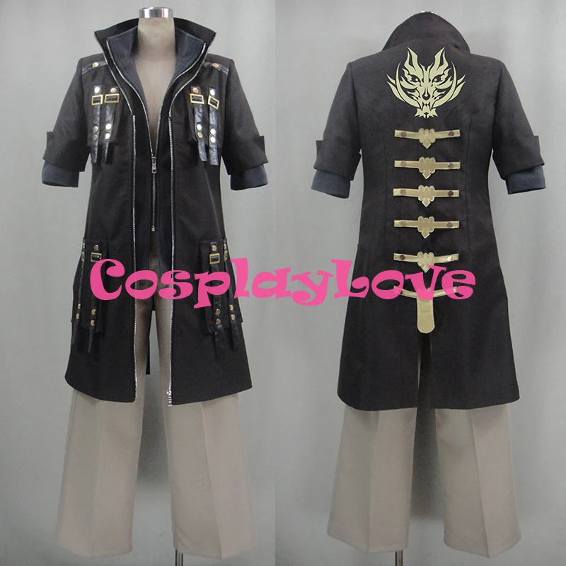 

New Custom Made Japanese Game Style God Eater Burst Lindow Amamiya Uniform Cosplay Costume With Hat Halloween High Quality