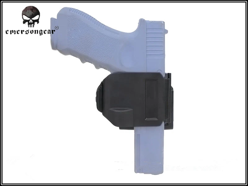 Модели cp кобура для GLOCK 17/22/Гавайская гитара 23 Тактический Airsoft Пейнтбол Охота Стрельба Roto правшей пистолет-кобура с зажимом BK/светло-коричневый/FG