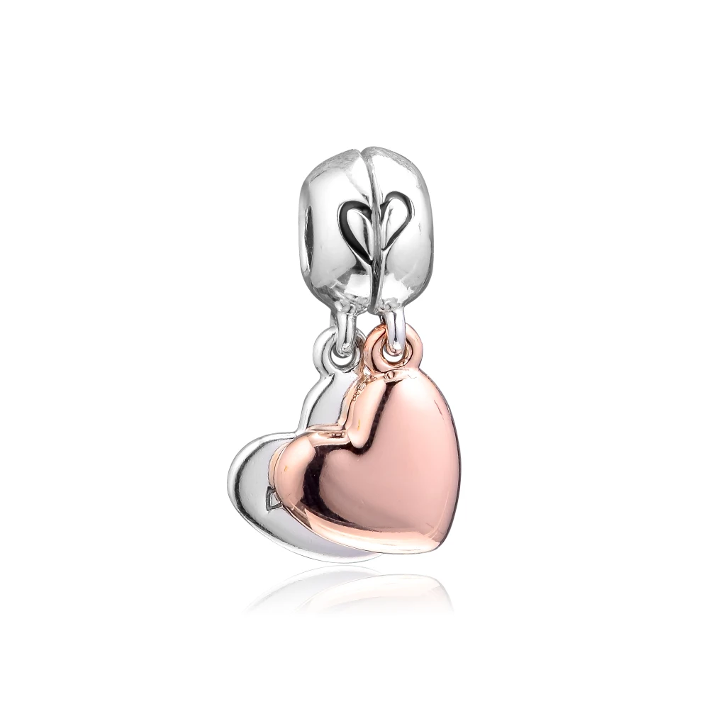 QANDOCCI серебро 925 пробы ювелирные изделия для мамы и дочки Очаровательные бусы с