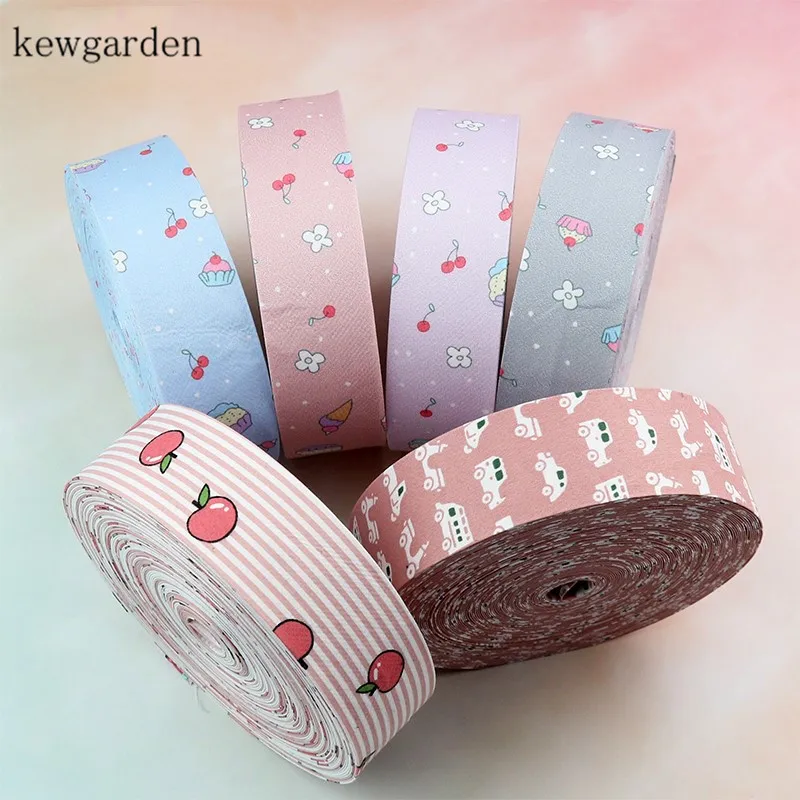 Kewgarden 4 2 5 1 см Милая десертная ткань многослойные тканевые ленты DIY брошь бант