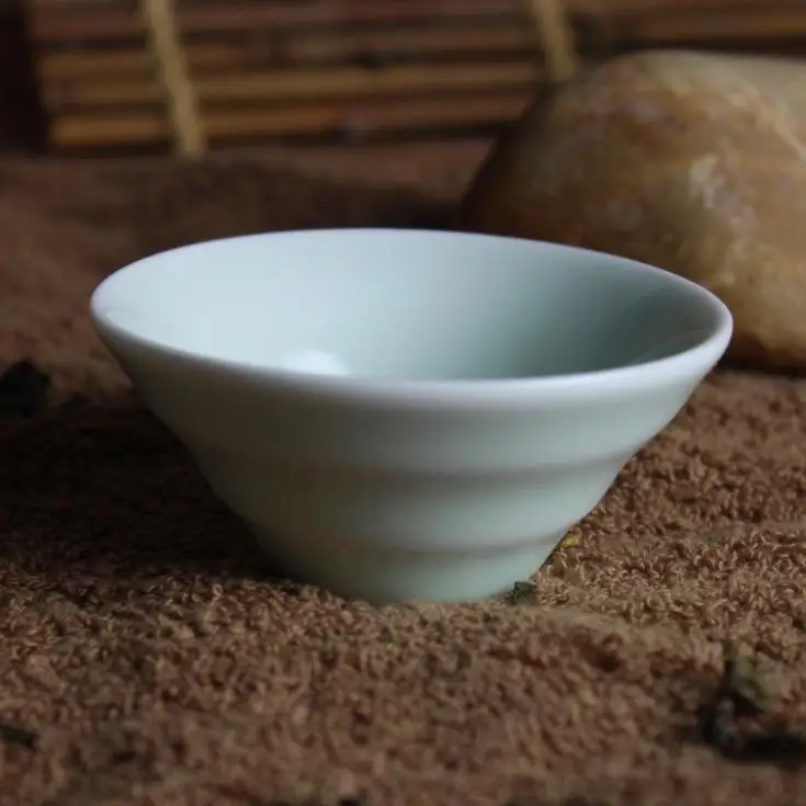 

Longquan celadon, Бамбуковая чашка, керамическая чашка, 50 мл чашка puer, фарфоровые чашки, оптовая продажа ~