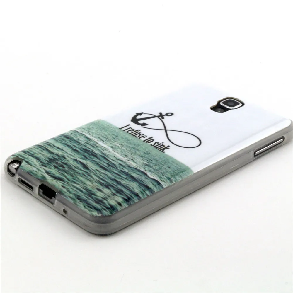 Cute Elephant Balloon Pattern Design TPU Soft Case For Samsung GALAXY Note 3 Lite neo N7505 N7506V N7508v n750 Back Cover Cases |
