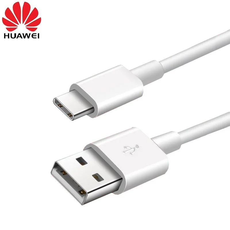 

Original Huawei Type C cable 100CM USB 3.1 Fast Charger Data Line For P9 P10 Plus Mate 9 10 Pro Honor 8 9 10 Nova 2S 3E 3 3I