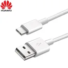 Оригинальный кабель Huawei типа C 100 см USB 3,1, кабель для быстрой зарядки и передачи данных для P9 P10 Plus Mate 9 10 Pro Honor 8 9 10 Nova 2S 3E 3 3I