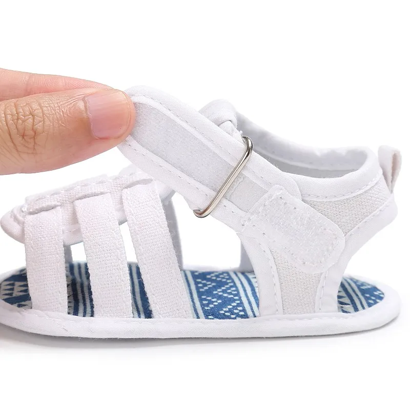 2017 летняя детская повседневная обувь мужские мягкие парусиновые сандалии для