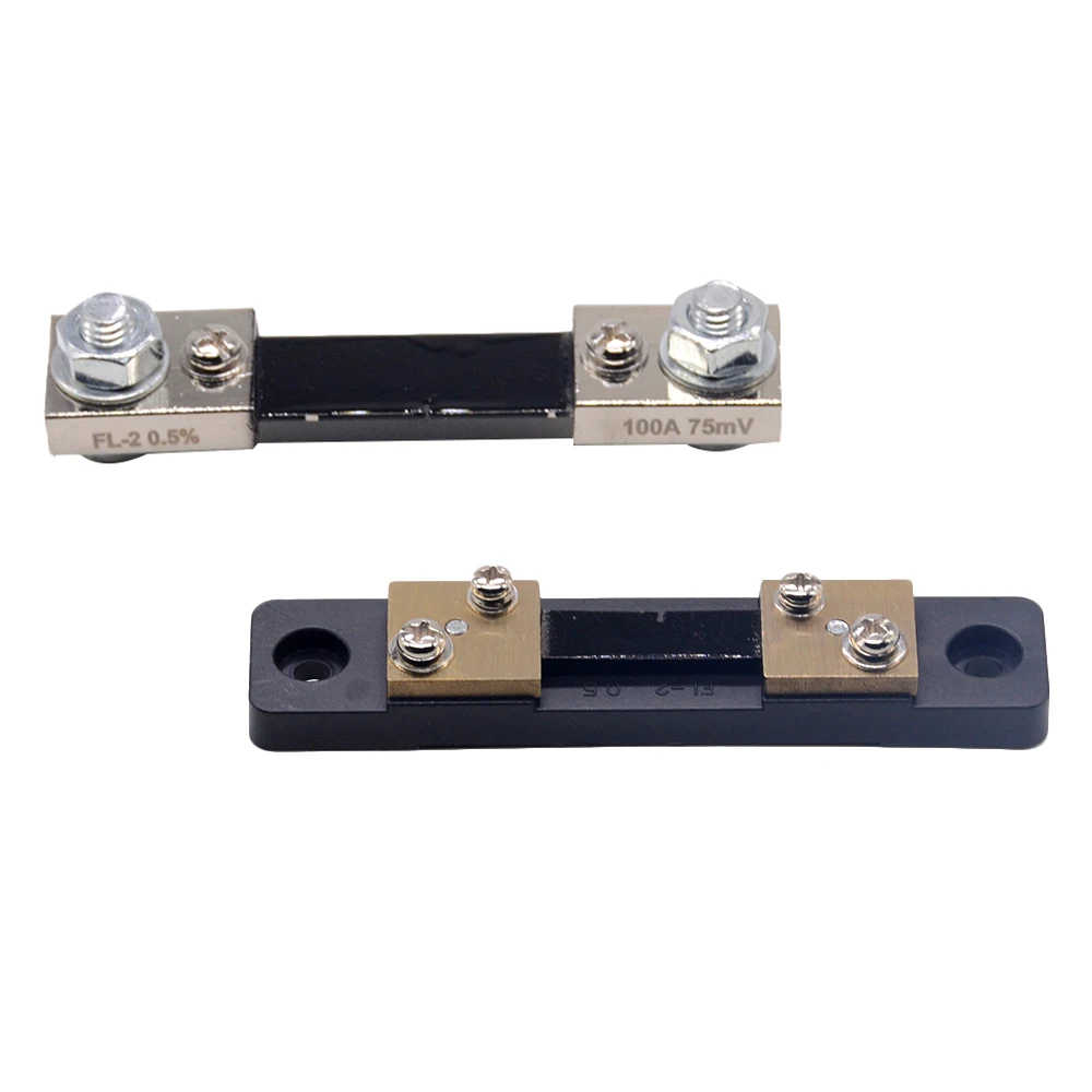 1PC 50A 100A External Shunt FL-2 100A/75mV 50A/75mV Current Meter for Digital Voltmeter Amp | Автомобили и мотоциклы