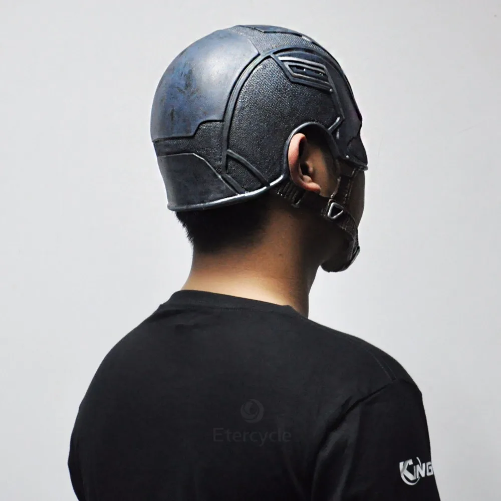 Латексные реквизиты для косплея Капитан Америка коллекционная маска 1:1 | Дом и