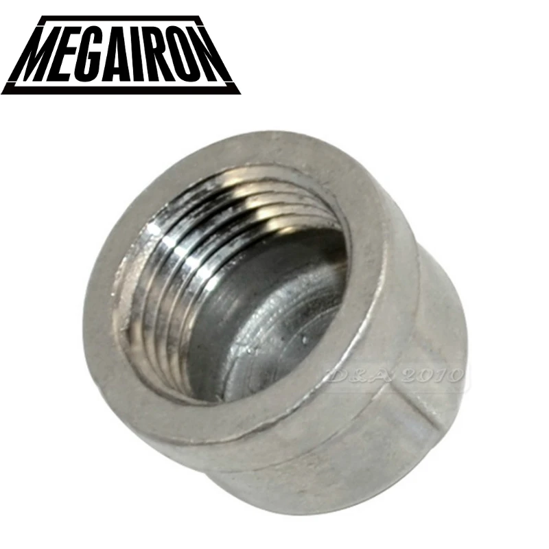 MEGAIRON BSPT 1/2 &quotDN15 трубы Кепки Нержавеющая сталь SS304 резьбовой для дуговой сварки
