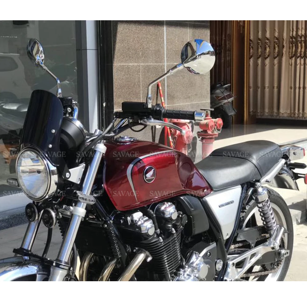 Ветровое стекло Pare-brise для HONDA CB 1100 CB1100 2011- 16 17 18 19 аксессуары для мотоциклов ветровые дефлекторы черный ПК