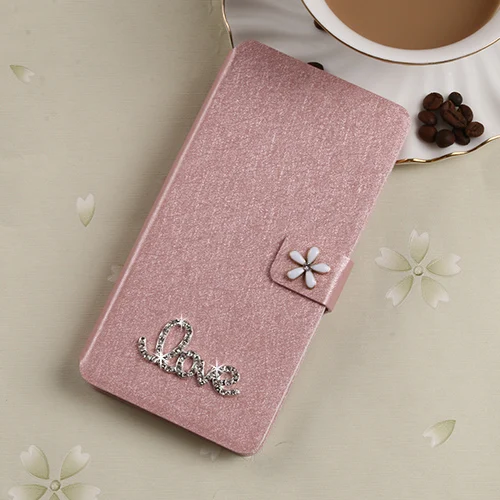 Pink Love W Чехол для Leagoo M7 M8 M9 S8 Pro T1 T5 T5C Shark 1 Shark1, роскошный чехол-книжка из искусственной кожи с отделениями для карт - Цвет: Pink Love W