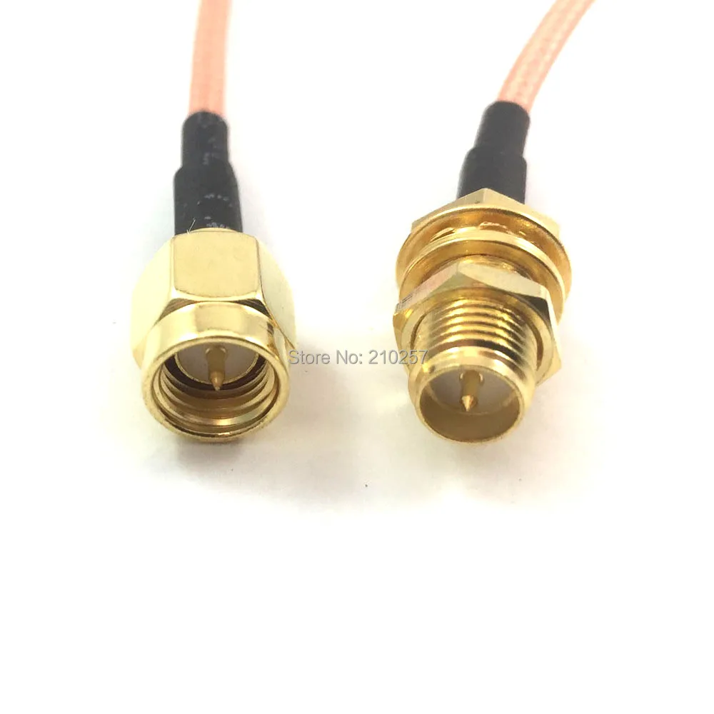 

5 шт. Sma кабель с Sma папа к rp-Sma разъем RG316 кабель 15 см