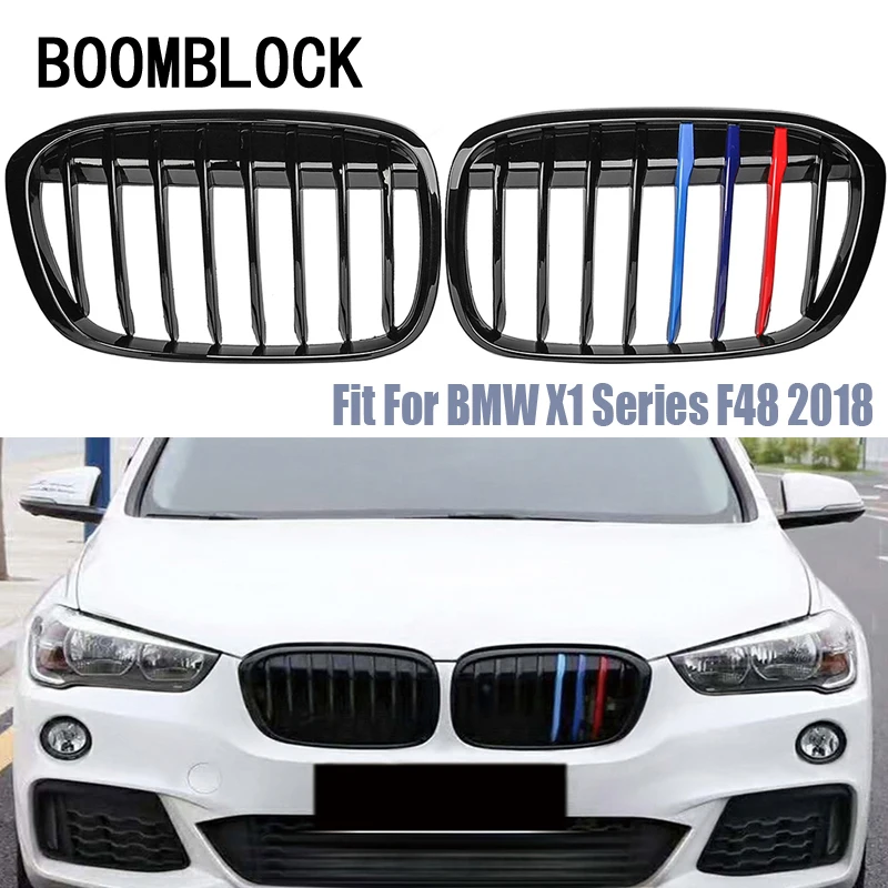 Автомобильный передний бампер BMW X1 2018 F48 F49 M гоночные грили Серия X 2016 2017|Гоночные