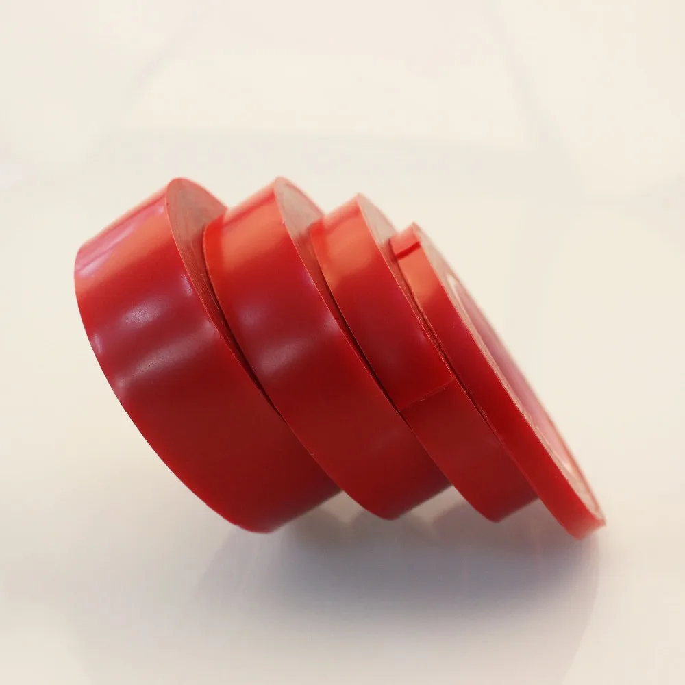 Tancredy 300cm Red Transparent Silicone Double Sided Tape Sticker For Car High Strength No Traces Adhesive Living Goods | Автомобили и
