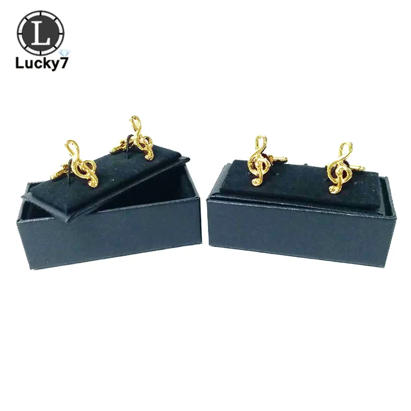 Wholesale 50pcs/lot Cufflink Box Black PU Leather Storage Boxes Jewelry Cuff links Case Craft Badge Box Jewelry Case Display Box