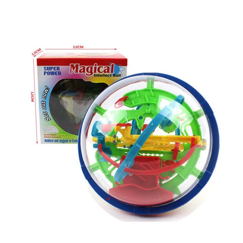 3D волшебный лабиринт Интеллектуальный шар образовательные игрушки Мраморная