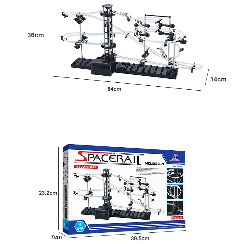 Космические мячи трековые блоки Игрушечная модель строительный блок для