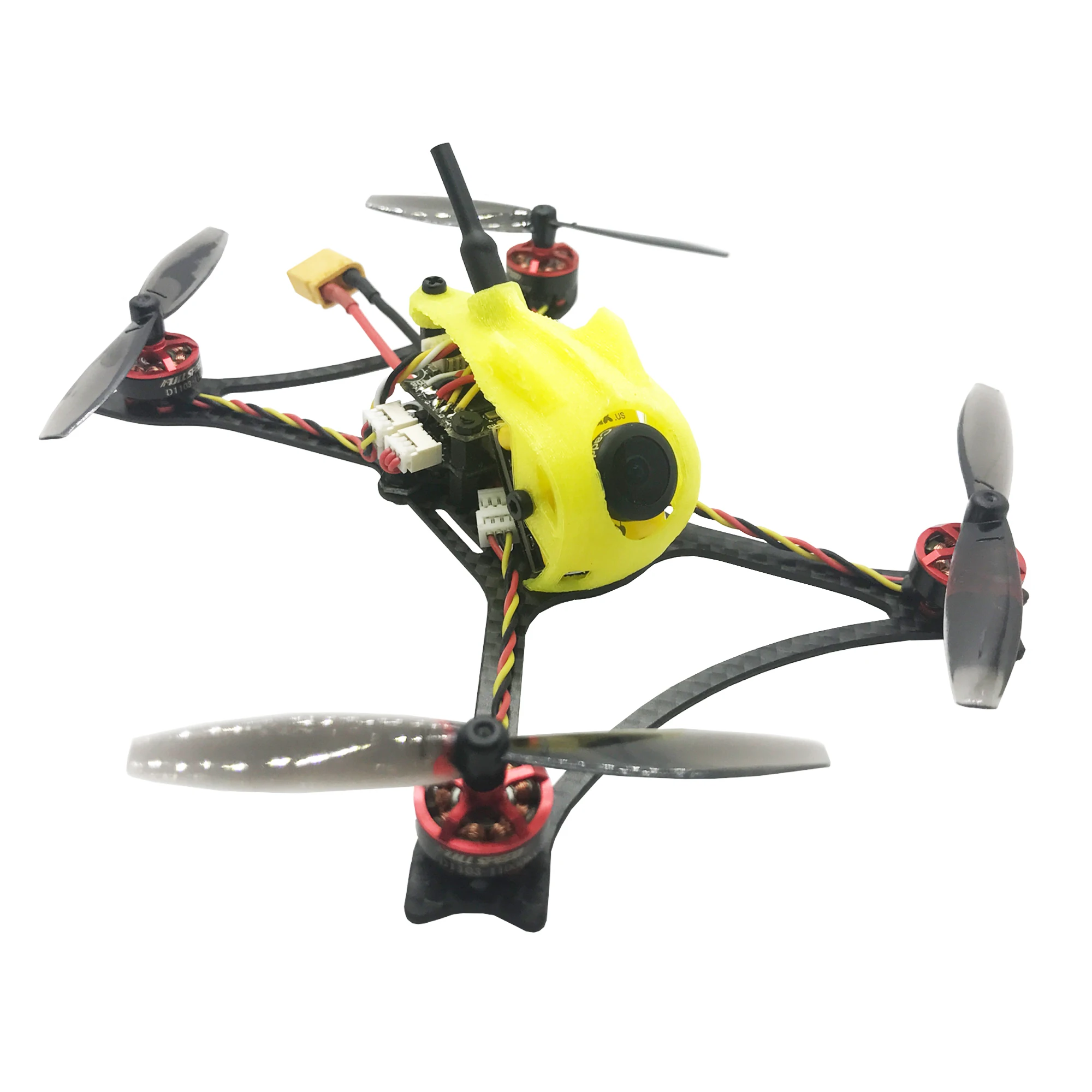 Полный скоростной зубочистка FPV гоночный Дрон 2 3S 1103 65 мм prop 25 600mw