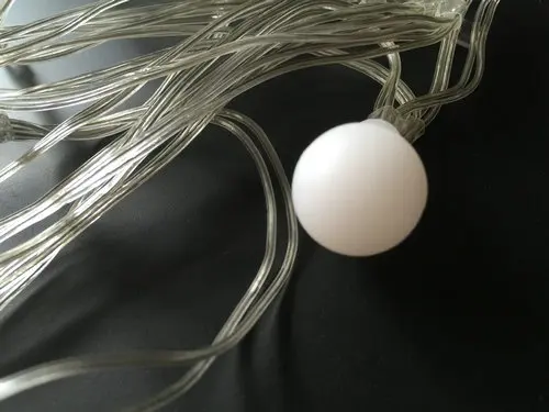 3 м 30LED матовый шарик в форме пузыря вишня гирлянды светодиодные светильник AA