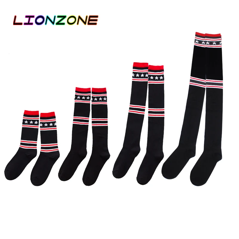 LIONZONE Harajuku кавайная уличная одежда длинные носки с сапогами Сейлор Мун гольфы